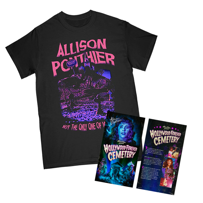 Tombstone T-Shirt + Hollywood Forever Cemetery VHS